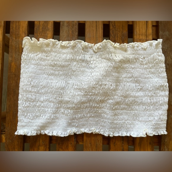 White Bamboo Blonde Bandeau Small One Size Fit - Picture 5 of 6